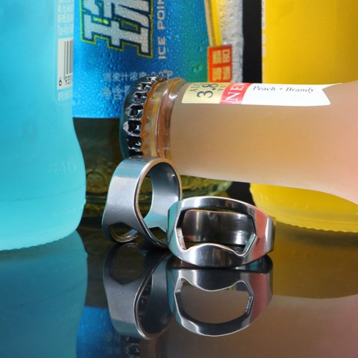 DIHE Stainless Steel Ring Bottle Opener Originalit