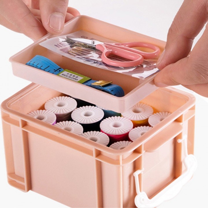 Sewing Box Needle Sewing Thread Scissor Sewing Kit
