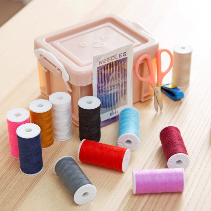 Sewing Box Needle Sewing Thread Scissor Sewing Kit