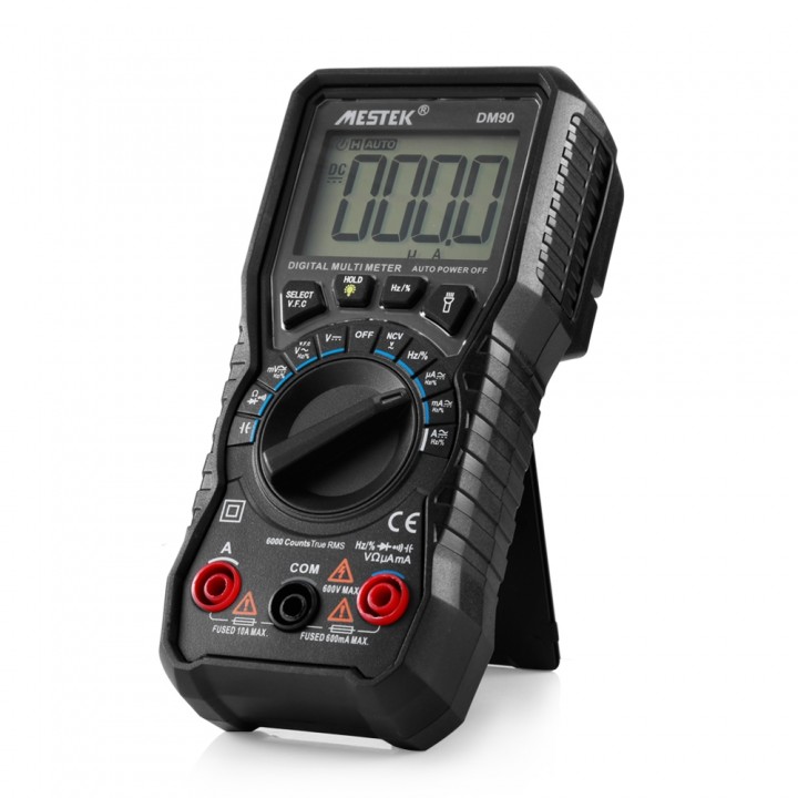 MESTEK DM90 Handheld LCD Digital Multimeter True R