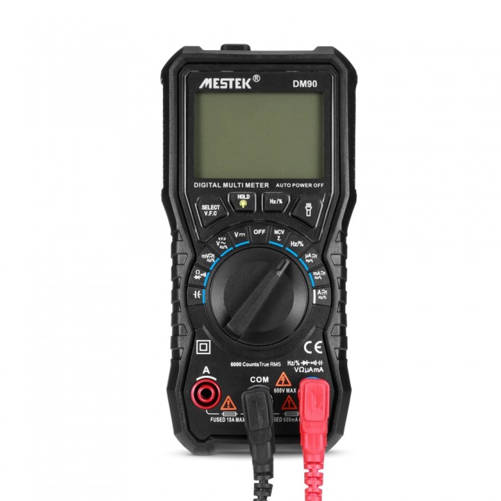 MESTEK DM90 Handheld LCD Digital Multimeter True R