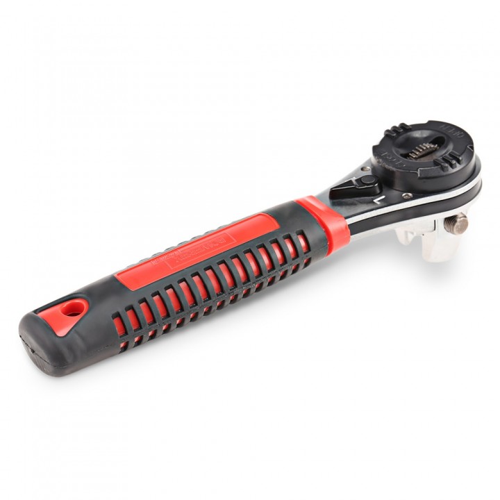 Portable Hascrome Adjustable Ratchhet Wheel Wrench