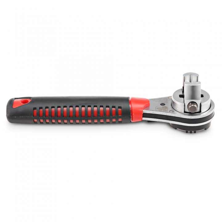 Portable Hascrome Adjustable Ratchhet Wheel Wrench