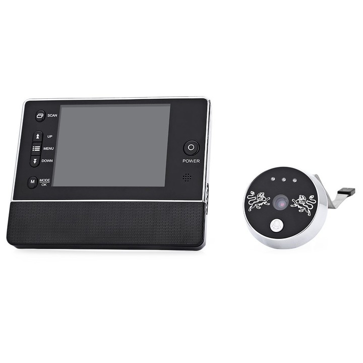 3.5 inch Doorbell Peephole Digital Viewer with Cam