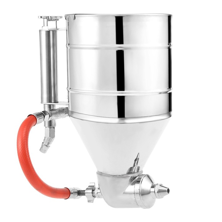 Stainless Steel Air Paint Spray Gun for Diatom Mud