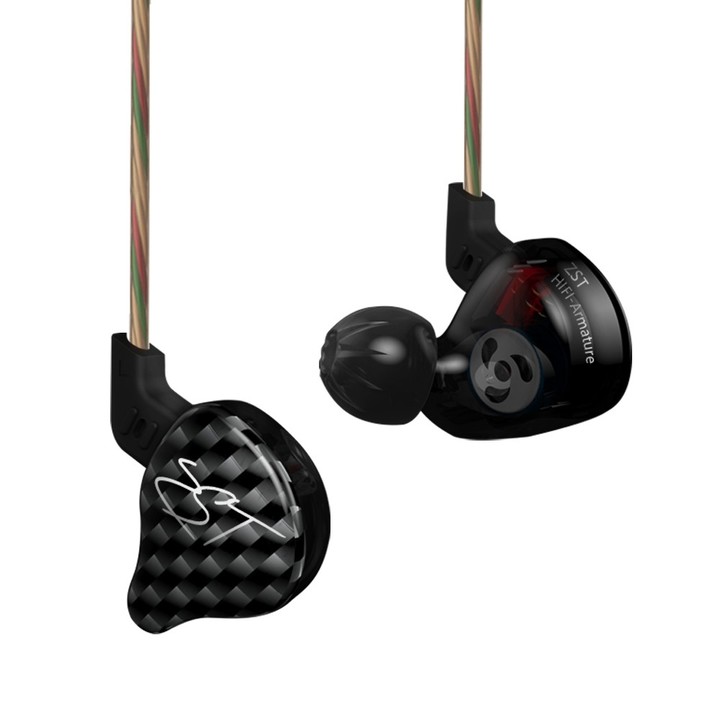 KZ ZST Dynamic HiFi Music In-ear Earphones Noise C