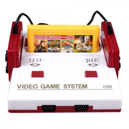 D99 Family PAL Format TV Video Game Console 8 Bit