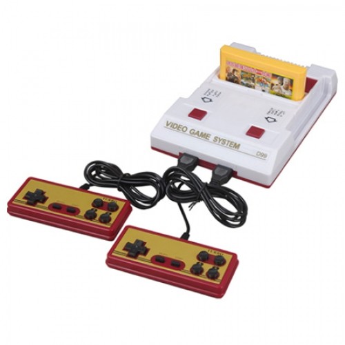 D99 Family PAL Format TV Video Game Console 8 Bit