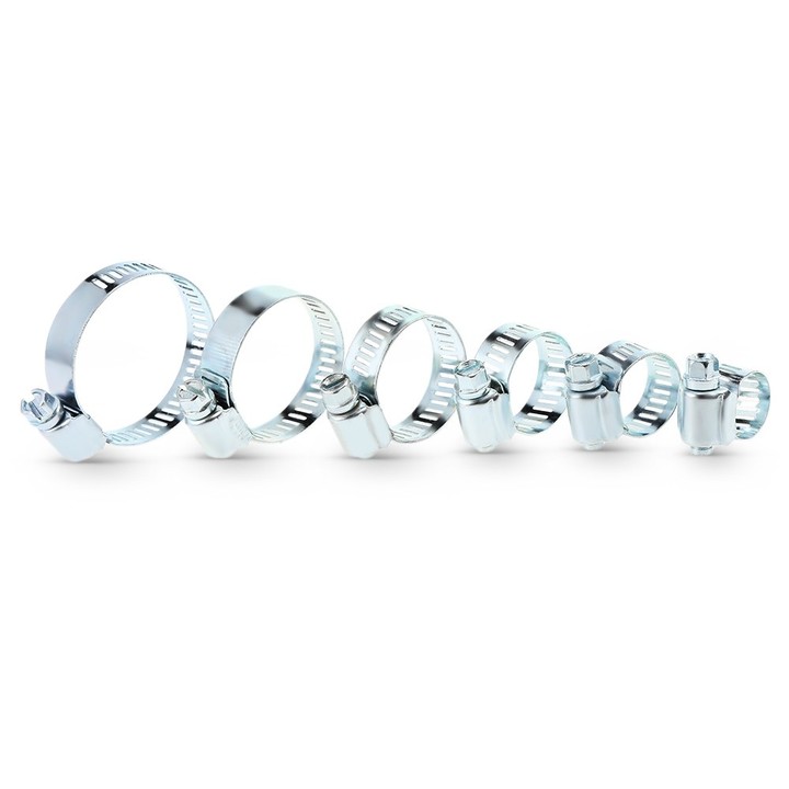 50pcs Adjustable Flexible Hose Clamp for Plumbing