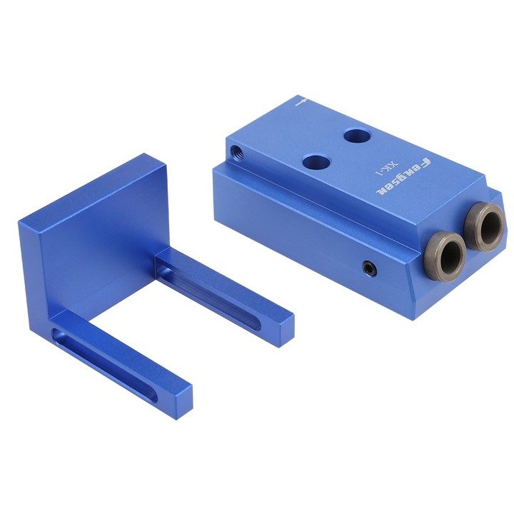 Woodworking Tool Set Pocket Hole Jig Step Drill Bi