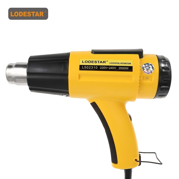 LODESTAR 220 - 240V 2000W Electric Hot Air Gun wit