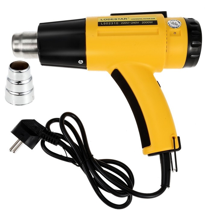 LODESTAR 220 - 240V 2000W Electric Hot Air Gun wit