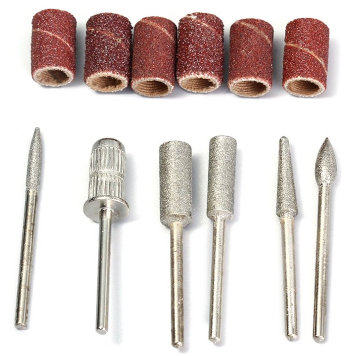 WLXY Practical 12-in-1 Polish Grinding Tools Set G