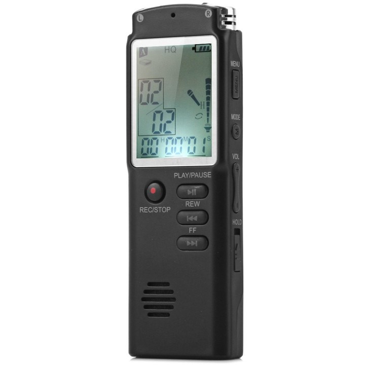 T60 Professional 8GB Time Display Recording Digita