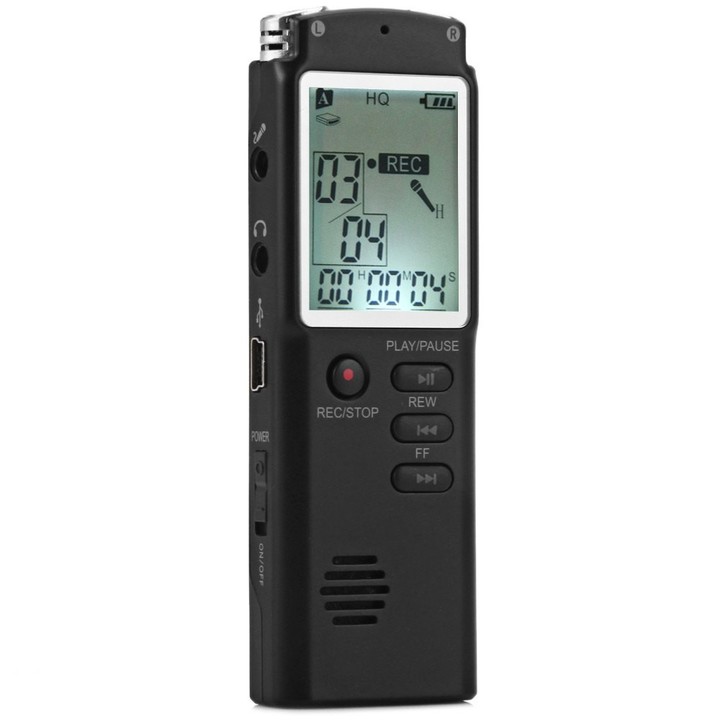 T60 Professional 8GB Time Display Recording Digita