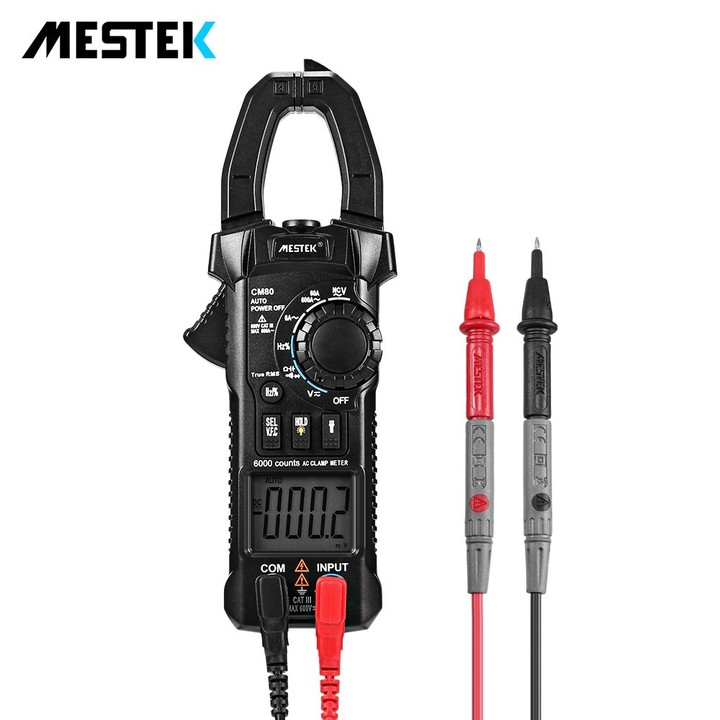 MESTEK CM80 Digital Clamp Meter Voltage Measuremen