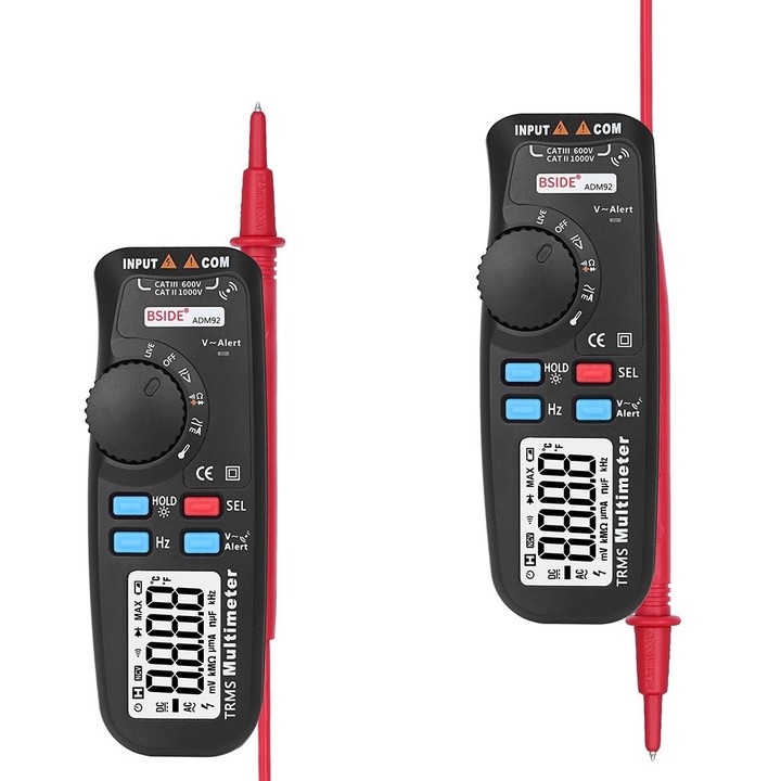 BSIDE ADM92 AC Clamp Multimeter Current Frequency