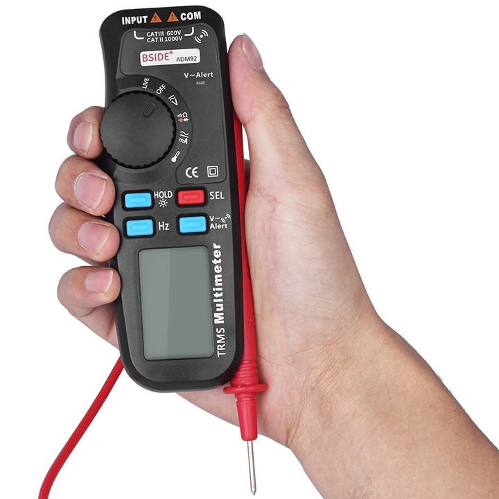 BSIDE ADM92 AC Clamp Multimeter Current Frequency