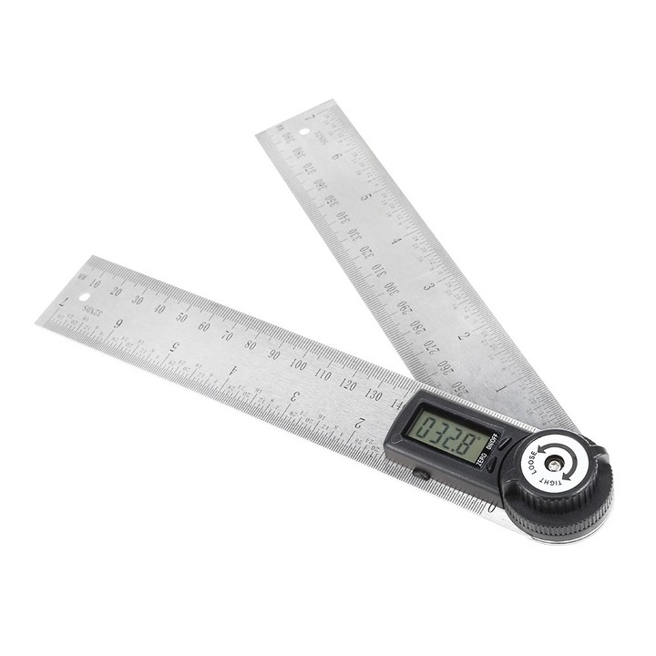Stainless Steel Digital Display Angle Scale Ruler