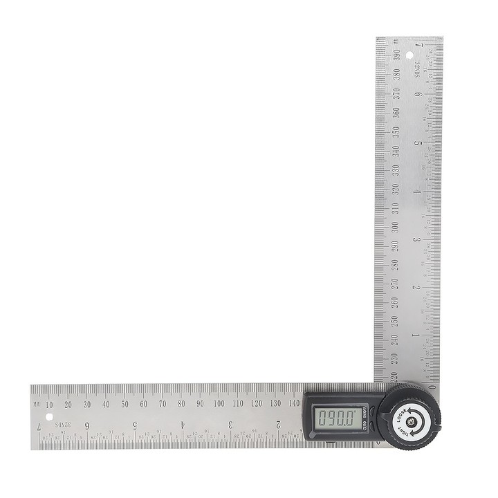 Stainless Steel Digital Display Angle Scale Ruler