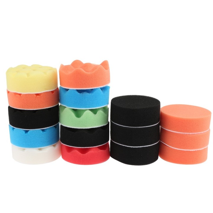 Sponge Buffing Pad Drill Polishing Car Beauty Tool