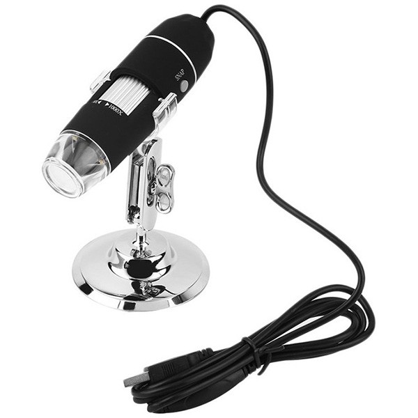 8-LED 1000x USB Digital Microscope Endoscope Magni