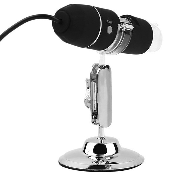8-LED 1000x USB Digital Microscope Endoscope Magni