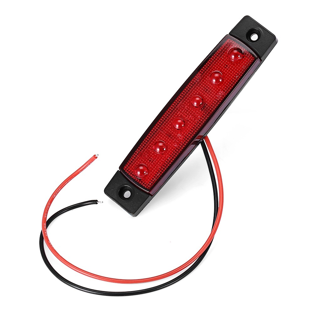 TMH - 6LED - B 5 Colors DC 12V Waterproof Car Truck Warning Side Light