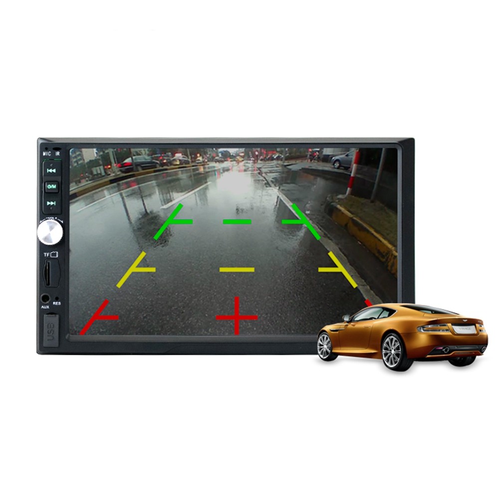 7012B 7 inch Touch Screen Display Supports Bluetooth Call Function