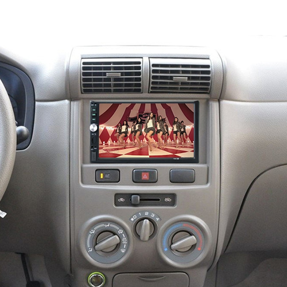 7012B 7 inch Touch Screen Display Supports Bluetooth Call Function