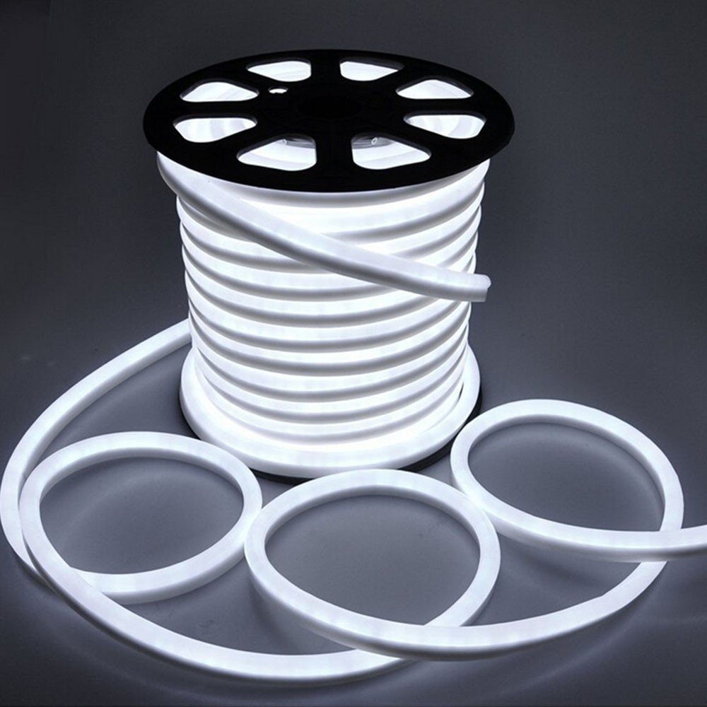 1PCS YWXLight 5M LED Strip Flexible Neon Lights Waterproof LED Light Lamp AC 220 - 240V