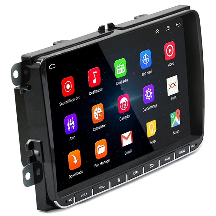 ML - CKVW92 9 inch HD1080P Car DVD Player Android 6.0 Dual Din MTK8227L 16G Bluetooth 4.0