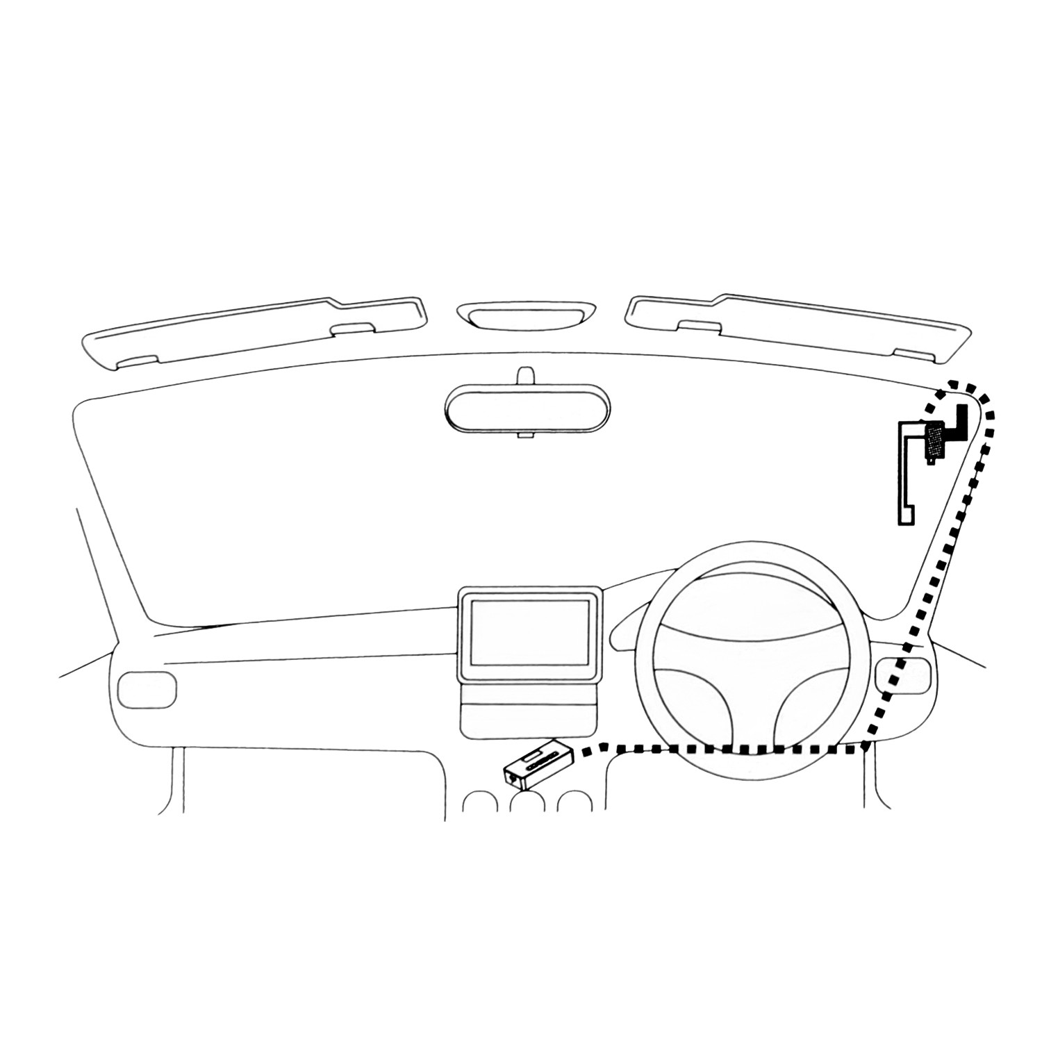 ZEEPIN BOX2 Car DAB+ Receiver with 3M Antenna for Car Android System