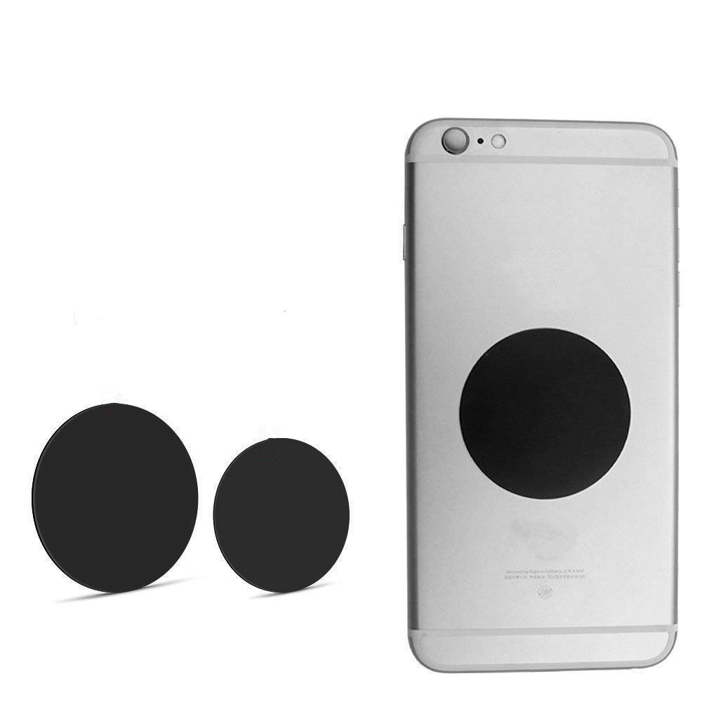 8PCS Metal Plates Sticker Replace for Magnetic Car Mount Holder Cell Phone GPS