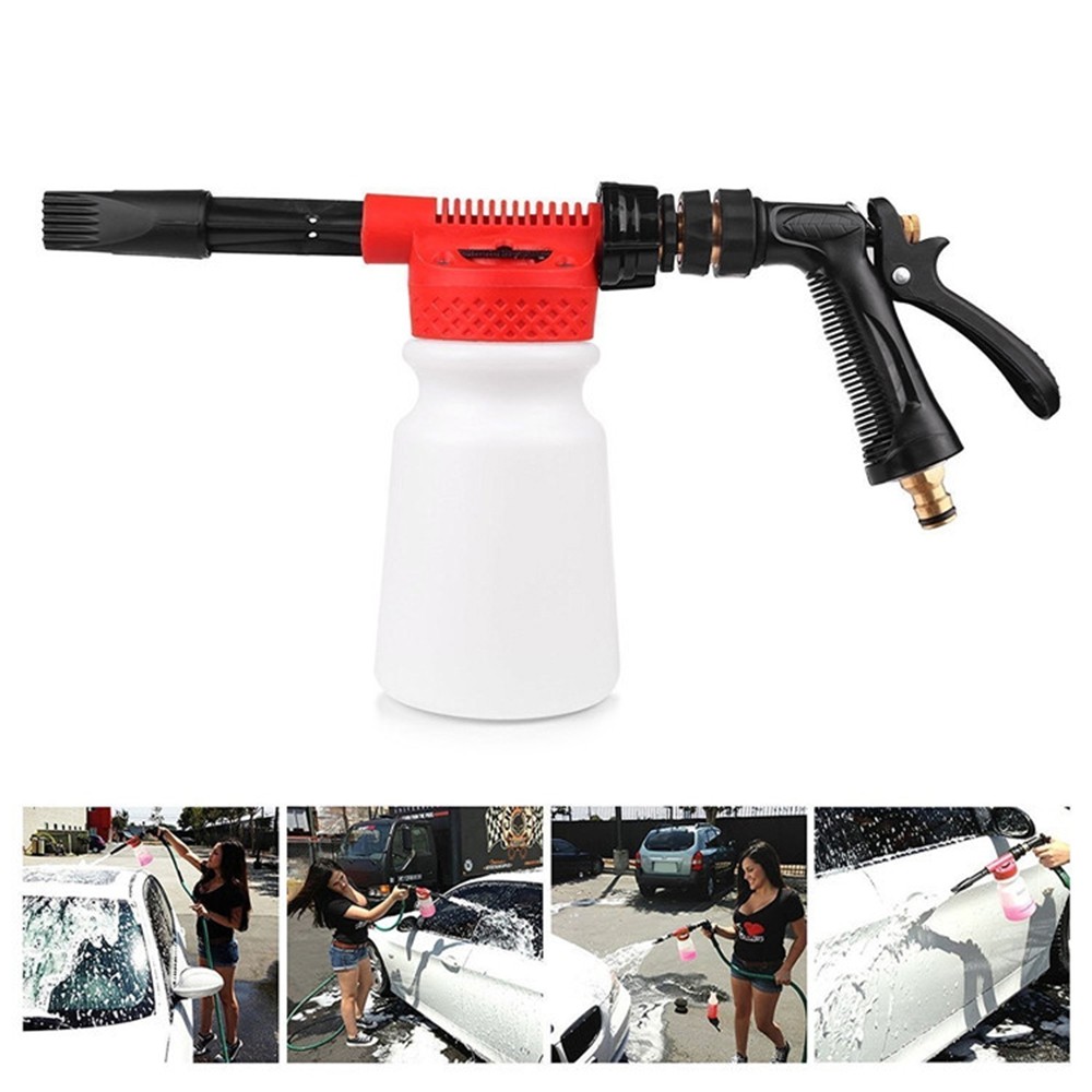 Portable High Pressure Foam Lance Car Wash Gun Cleaning Sprayer