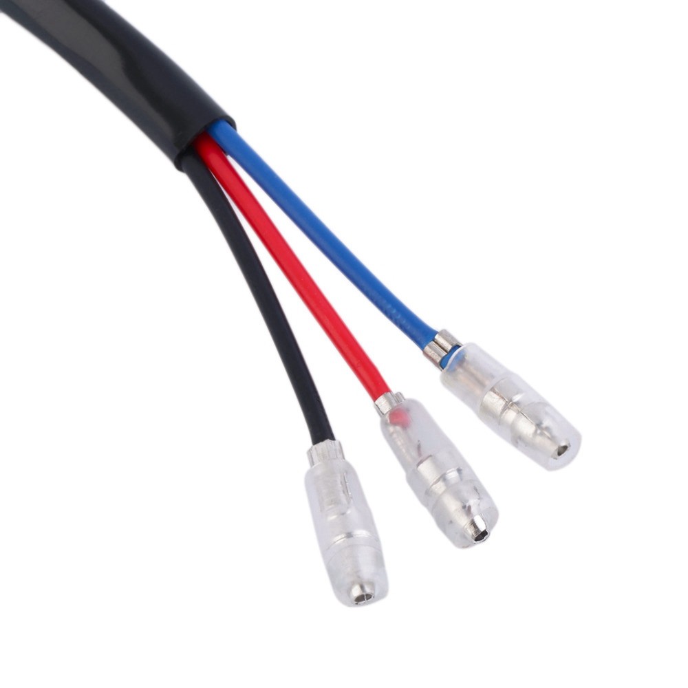 ZIQIAO Universal Motorcycle LED Bulbs Turn Signal Light - Blue and Amber