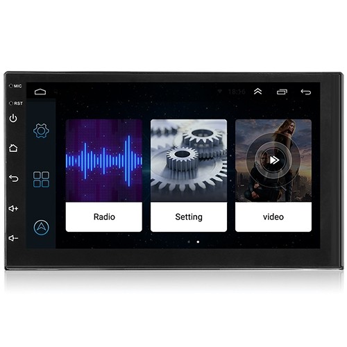 8802 Smart Practical Car DVD Player with Bluetooth