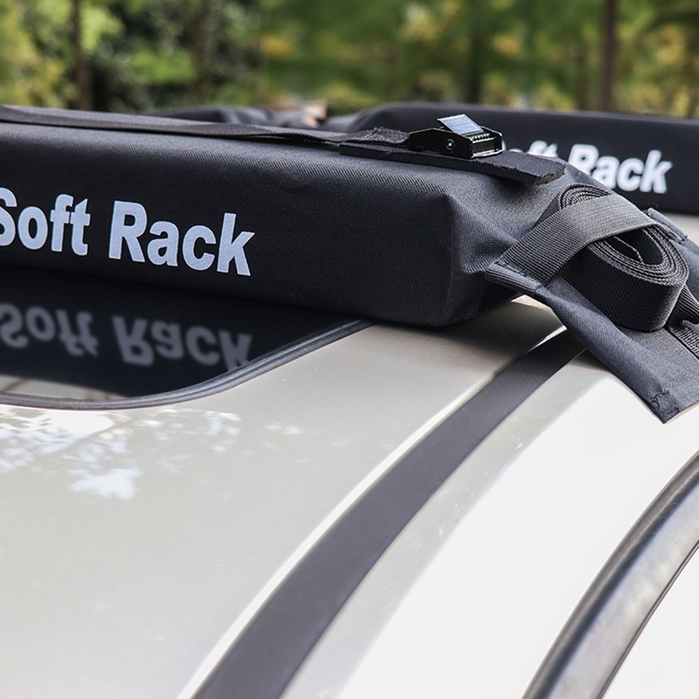 TIROL Car Soft Frame Folding Luggage Rack 2pcs