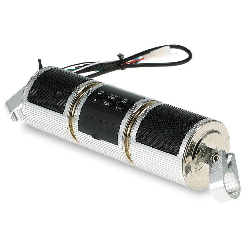 YKT - YX - 003 Motorcycle Audio Speaker Support Bluetooth Music Player