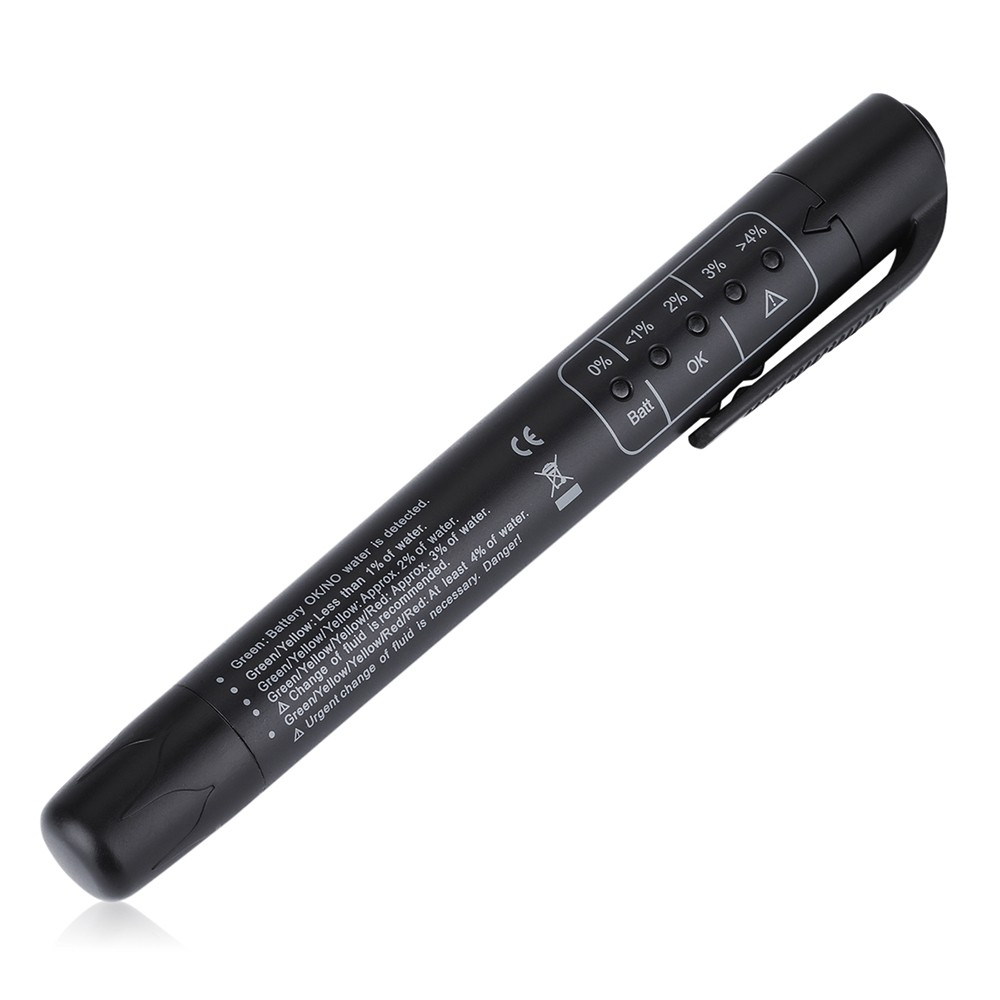 Accurate Car Brake Fluid Tester with 5 LED Signal Tip Lights