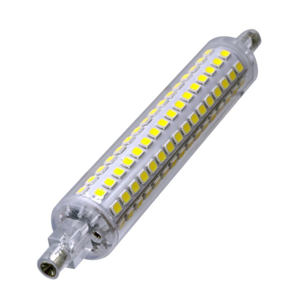 1PCS YWXLight R7S 118mm 2835SMD 128-LED Horizontal Plug Lamp AC 220 - 240V