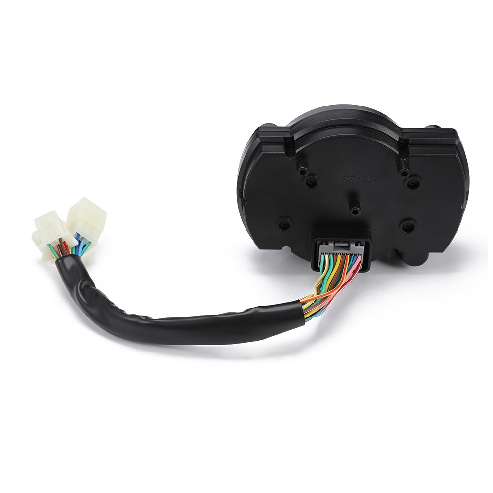 LCD 7 Colors Display Motorcycle Digital Speedometer