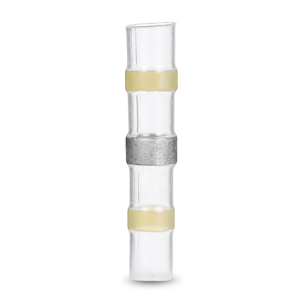 100pcs Heat Shrink Terminals 4 Sizes Waterproof Solder Sleeve Tube Electrical Insulated Butt Connectors