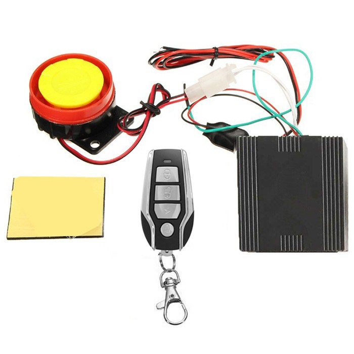 Anti-theft Engine Start Remote Control Motorcycle Security Alarm System