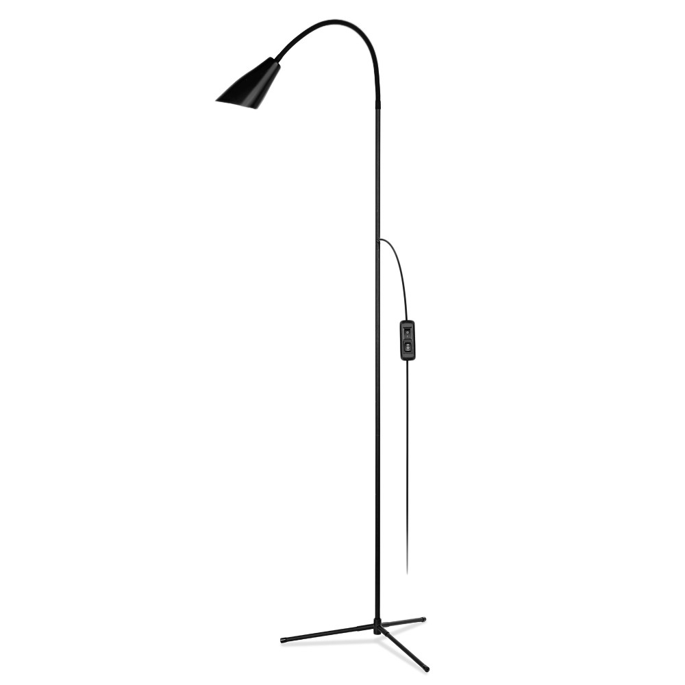 pavlit x53030 LED Floor Light Clamp Dimmable Reading Desktop Lamp Tripod