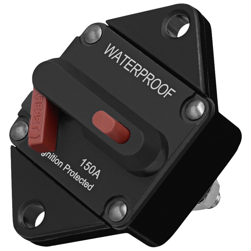 WUPP CS - 643A Auto Mini Manual Circuit Breaker Reset Fuse Inverter with Switch for Car Marine Boat System Protection