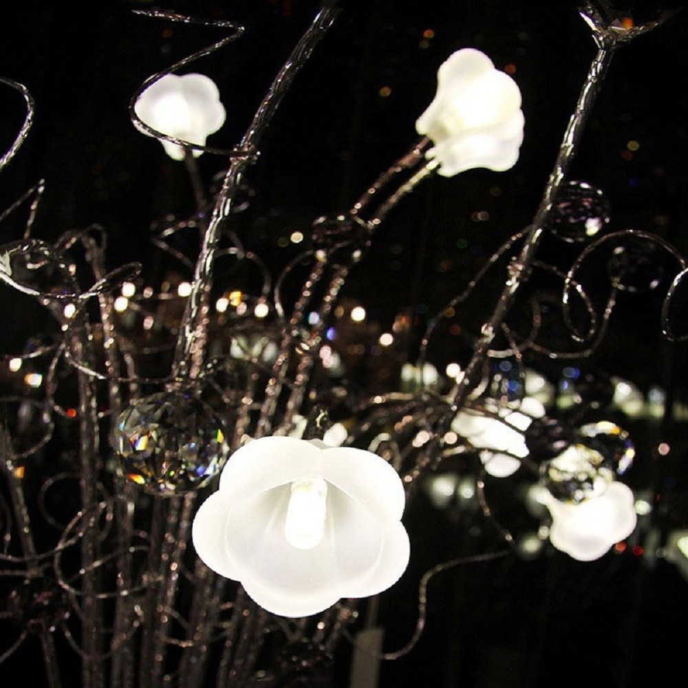 5PCS 5W G4 LED Lights Dimmable SMD 3014 Decorative Crystal Chandelier AC 220V