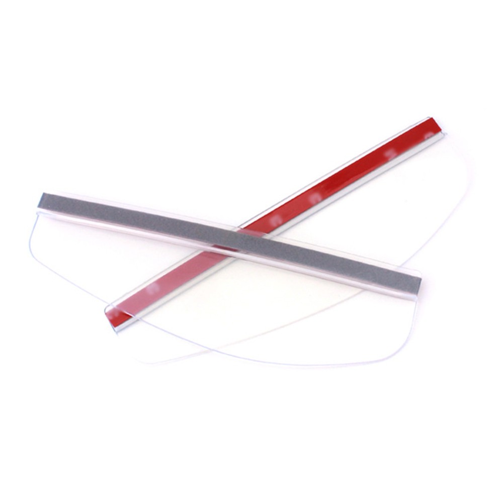 2PCS car rearview mirror rain eyebrow visor rain eyebrow