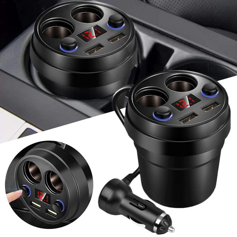 Prosper Multi-Function Cup Car Charger