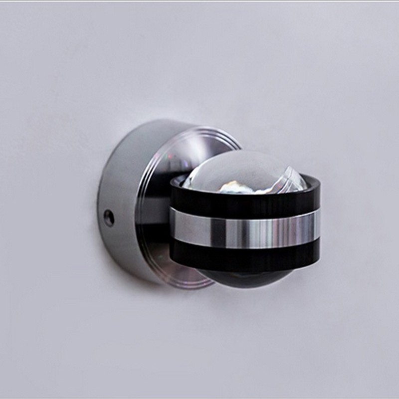 LedTey 3W Double Crystal 100-240V Wall Lamp